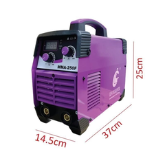 [KÈM BÓ QUE 2.5LY] THÂN MÁY HÀN ĐIỆN TỬ LINCOLNZONTER MMA-250F, MÁY HÀN QUE KHÔNG PHỤ KIỆN