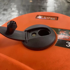 Thước Dây Vải Vỏ Cam 20m, 30m, 50m KAPUSI Có Tay Quay Thu Dây