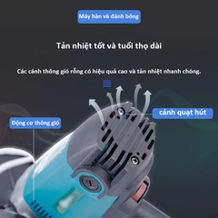 Máy Chà Nhám Máy Đánh Bóng Xe Hơi 5 Inch Mailtank SH16, Máy Đánh Bóng 900W Cốt 16mm Bảo Hành 6 Tháng