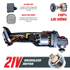 [TẶNG LƯỠI CẮT ĐA NĂNG] Máy Mài Pin WORKFIX WF-AG100PRO, Không Chổi Than, Công Tắc Lưng, 3 Tốc Độ, 4 tính năng