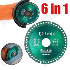 Đĩa Cắt Kim Cương, Đá Cắt Đa Năng 6 Trong 1, Lưỡi Cắt Kim Cương Chịu Nhiệt Độ Cao
