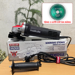 [TẶNG LƯỠI CẮT ĐA NĂNG] Máy Mài 850W Máy mài Makute 100mm AG126-N Chính Hãng Bảo Hành 6 Tháng
