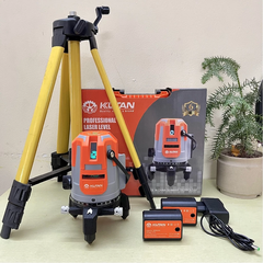 Máy Laser, Máy Bắn Tia, Cân Bằng Cốt Nền 5 Tia Xanh Kutan TX-155 Bóng Led Siêu Sáng Bảo Hành 12 Tháng