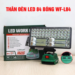 Đèn LED WORKFIX 84 Bóng - Chân Pin Phổ Thông - Bảo Hành 6 Tháng