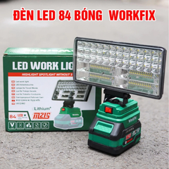 Đèn LED WORKFIX 84 Bóng - Chân Pin Phổ Thông - Bảo Hành 6 Tháng