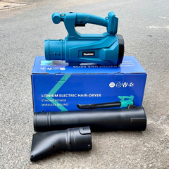 Máy Thổi Bụi / Thổi Lá Dùng Pin MAKITA Công Suất Lớn, Chỉnh 6 Cấp Tốc Độ, Chân Pin Phổ Thông M21 4Cm