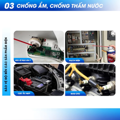 RV7 Chính hãng ROYAL - Chai Xịt Bôi Trơn Chống Rỉ RV7, Thẩm Thấu Nhanh, Nguyên Liệu Ngoại Nhập, Hiệu Quả, Tiết Kiệm