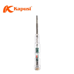 Bút thử điện cao cấp KAPUSI K-9068 kháng nước, nhựa trong suốt cách điện,chịu nhiệt
