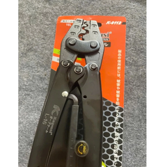 Kìm bấm cos cộng lực Kapusi K-9112 L-16 Kìm ép cote tròn cán dài đa năng, kềm bấm cosse