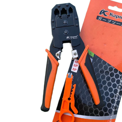 Kềm Bấm Và Cắt Cáp Mạng LAN Đa Năng 4 in1 Kapusi K-9003 Thép Hợp Kim
