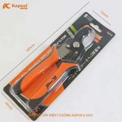 Kìm tuốt dây điện, kìm bấm COS MC4, Kìm cắt dây điện đa năng KAPUSI 8'' K-9101 JAPAN Nhật Bản chính hãng