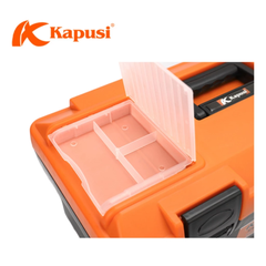 Thùng Đựng Đồ Nghề Nhựa, Hộp Đựng Dụng Cụ KAPUSI Nhiều Kích Thước, Hộp đựng đồ nghề đa năng cầm tay, cơ khí, máy móc