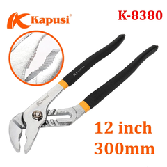 Kìm mỏ quạ cao cấp Kapusi kích cỡ 10 inch, 12 inch chất liệu thép CR-V, kìm mỏ quạ vặn đai ốc đa năng