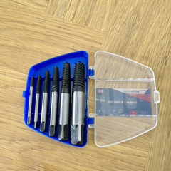 Bộ Mũi Ren Tháo Mở Bu Lông STAKA KA-1201, Ốc Vít Gãy, Bộ Ta ô Taro Lấy Ốc Gẫy