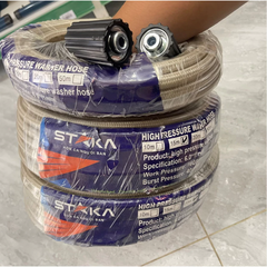 Dây rửa xe cho máy bơm xịt rửa áp lực cao 10m, 15m, 20m STAKA
