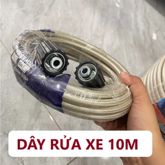 Dây rửa xe cho máy bơm xịt rửa áp lực cao 10m, 15m, 20m STAKA