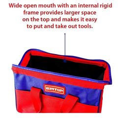 16" Túi đựng đồ nghề EMTOP ETBG18161 Túi Đựng đồ nghề Kích Thước 16 inch