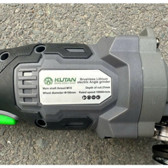 [TẶNG LƯỠI CẮT ĐA NĂNG] Thân Máy Mài Pin Kutan Động Cơ Không Chổi Than Xám Đá 100 Chân Pin Phổ Thông Bảo Hành 6 Tháng