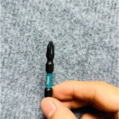 Mũi Bắt Vít 2 Đầu PH2x65mm TOTAL Có Từ, Thép S2 TACIM16PH233