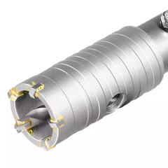 Mũi Khoan Lỗ Bê Tông Total đa dạng kích thước từ 30mm - 60mm, Lưỡi TCT kèm khớp chuyển đổi, Chính hãng