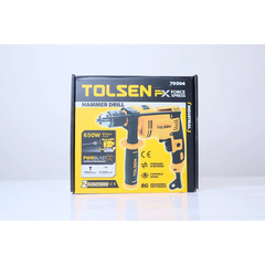 Máy Khoan Điện Công Suất 650W Tolsen 79504, Đầu Khoan 13 Ly Đầu Sắt, Bảo Hành Chính Hãng 6 Tháng