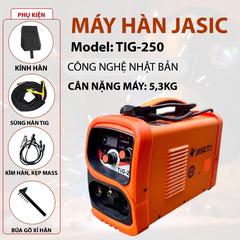 Máy Hàn JASIC TIG-250 2 Chức Năng Hàn Que, Hàn Tig, Bảo Hành 12 Tháng