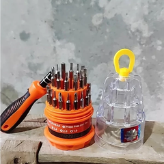 Bộ Cốc Tua Vít Đa Năng 31 Chi Tiết Hãng Kapusi Japan Sửa Điện Thoại, Điện Tử, Laptop K-6036