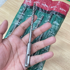 [CHUÔI GÀI] Mũi khoan bê tông Khoan tường phi 6mm - dài 160mm chuôi gài - Soyi - HÀNG XỊN