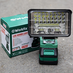 Đèn LED dùng pin Workfix 48 bóng led siêu sáng công suất 72W sử dụng chân pin phổ thông