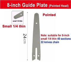 Dây Xích 8 inch, Lam Xích 8 Inch, Gắn Cưa Pin 45 Mắt, Xích 8 Inch Cho máy cưa xích mini chạy pin