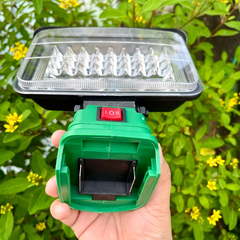 Đèn LED dùng pin Workfix 48 bóng led siêu sáng công suất 72W sử dụng chân pin phổ thông