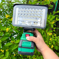 Đèn LED dùng pin Workfix 48 bóng led siêu sáng công suất 72W sử dụng chân pin phổ thông