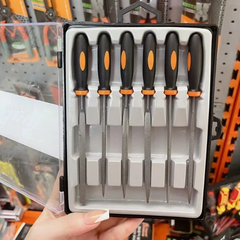 Bộ Dũa 6 Cái Hãng KAPUSI Japan K-3898, Dài 140mm, Chất Liệu Hợp Kim Cao Cấp