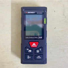 Thước Laze Đo Khoảng Cách, Cân Bằng Tia Laser SNDWAY SW-MS50 Khoảng Cách 50m Dùng Pin Tiểu AAA