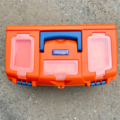 [KÈM BAO TAY CHẤM BI & PK KHOAN] Hộp Đựng Đồ Nghề STAKA KA-6035 Thùng Đựng Đồ Nghề 18 INCH Nhựa PP Cứng Cáp Chịu