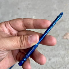 Mũi Khoan Lệch Tâm Răng Cưa 4 Lưỡi 6mm, 8mm, 10mm KAPUSI Màu Xanh