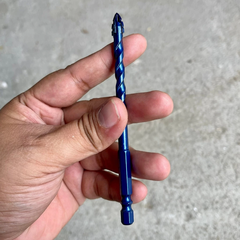 Mũi Khoan Lệch Tâm Răng Cưa 4 Lưỡi 6mm, 8mm, 10mm KAPUSI Màu Xanh