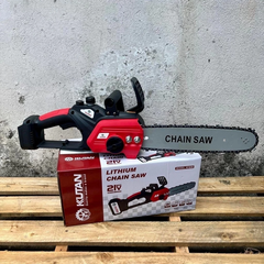 [KÈM XÍCH THAY THẾ] Máy Cưa xích Pin KUTAN 12 inch, Bộ 2 Pin 20 Cell 8 Mosfet Không Chổi Than, Chỉnh Lam Ngoài