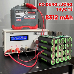 [SẠC+CHUYỂN NGUỒN 220V CÓ ĐÈN] Pin 20 Cell WORKFIX 8Ah WF-BK2008A Mạch 4 Mosfet Chân Pin Phổ Thông Vỏ Abs Chống Va Đập