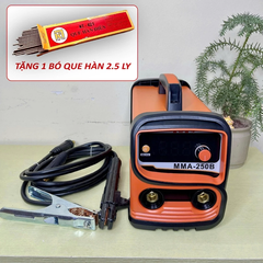 [TẶNG BÓ QUE 2.5LY] Máy Hàn Điện Tử Lincolnzonter MMA-250B Màn LCD Máy Hàn Que Chuyên 3.2mm, Bảo Hành 12 Tháng