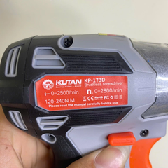 Bộ Máy Chuyên Vít KUTAN KP-173D 100% Lõi Đồng Không Chổi Than, Đầu 2 Trong 1, Bảo Hành 6 Tháng