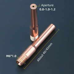 Béc Hàn Mig Ốm Dài M6x45 Béc 0.8 và 1.0