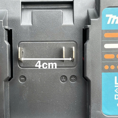 Sạc Pin Máy Khoan, Đế Sạc Pin 21v - Chân Pin Phổ Thông m21 khoảng Cách Chân Pin 4cm Sạc Makita, Dewalt