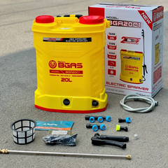 Bình Xịt Điện BGAS 20 Lít BGA20C1 Dùng Phun Khử Khuẩn, Trừ Sâu Và Tưới Nước