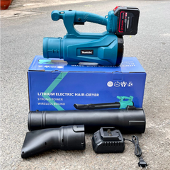 Máy Thổi Bụi / Thổi Lá Dùng Pin MAKITA Công Suất Lớn, Chỉnh 6 Cấp Tốc Độ, Chân Pin Phổ Thông M21 4Cm