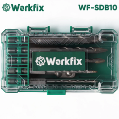 Bộ 10 Bộ Phụ Kiện Đa Năng WORKFIX WF-SDB10 Đầy Đủ Phụ Kiện