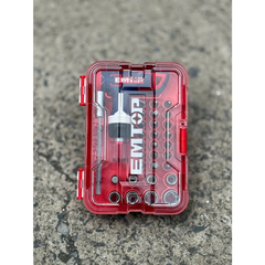 Bộ Tua Vít 31 Món EMTOP, Bộ Vít Đa Năng Tay Cầm Chữ L EBST03102
