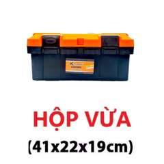 Thùng Đựng Đồ Nghề Nhựa, Hộp Đựng Dụng Cụ KAPUSI Nhiều Kích Thước, Hộp đựng đồ nghề đa năng cầm tay, cơ khí, máy móc
