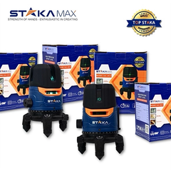 Máy Laser, Máy Bắn Tia, Cân Bằng Cốt Nền 5 Tia Xanh STAKA KA-2972 Bóng Led Siêu Sáng, Laze 5 Tia Bảo Hành 12 Tháng