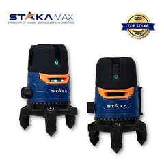 Máy Laser, Máy Bắn Tia, Cân Bằng Cốt Nền 5 Tia Xanh STAKA KA-2972 Bóng Led Siêu Sáng, Laze 5 Tia Bảo Hành 12 Tháng